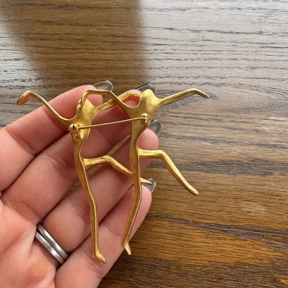 Abstract Dancer Pin - Picture 2 of 2